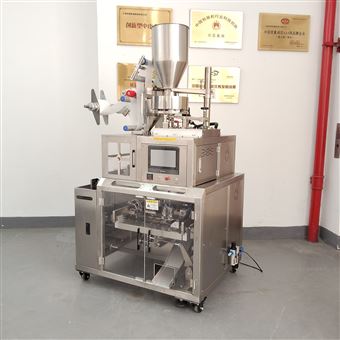 超声波内外袋茶叶挂耳式咖啡养生颗粒包装机