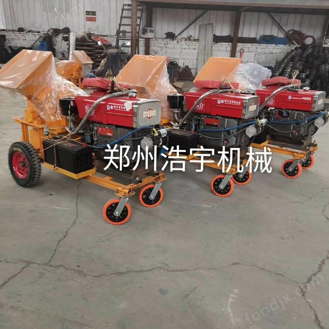 500型移動式果樹枝粉碎機