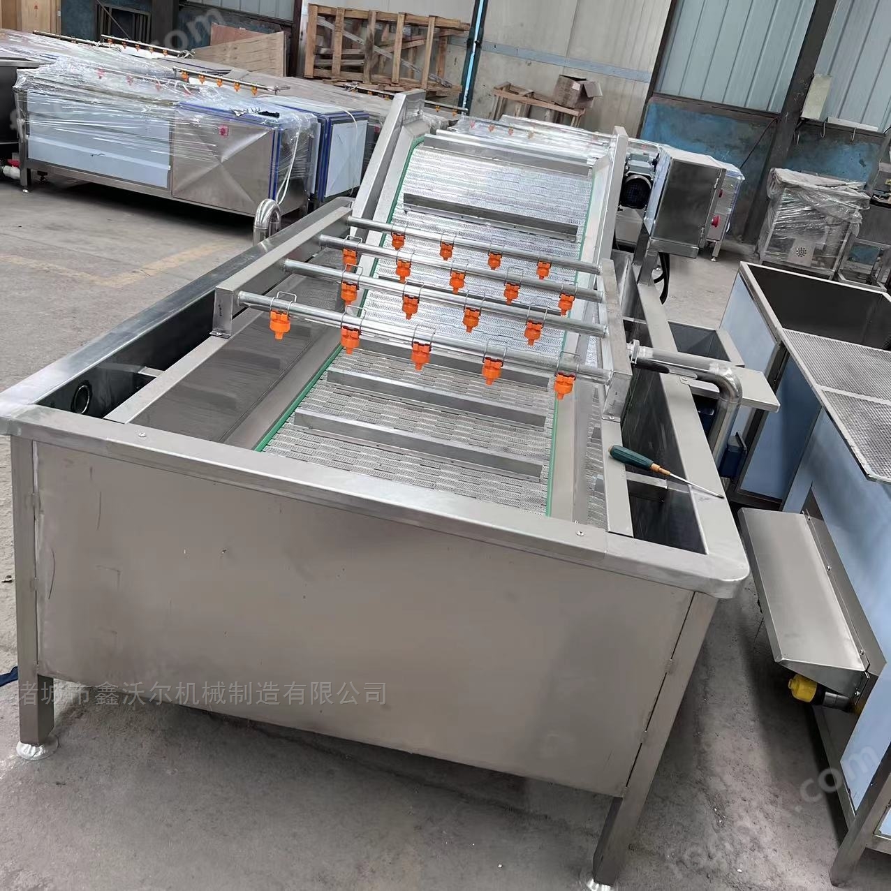 芒果草莓鼓泡清洗機(jī)